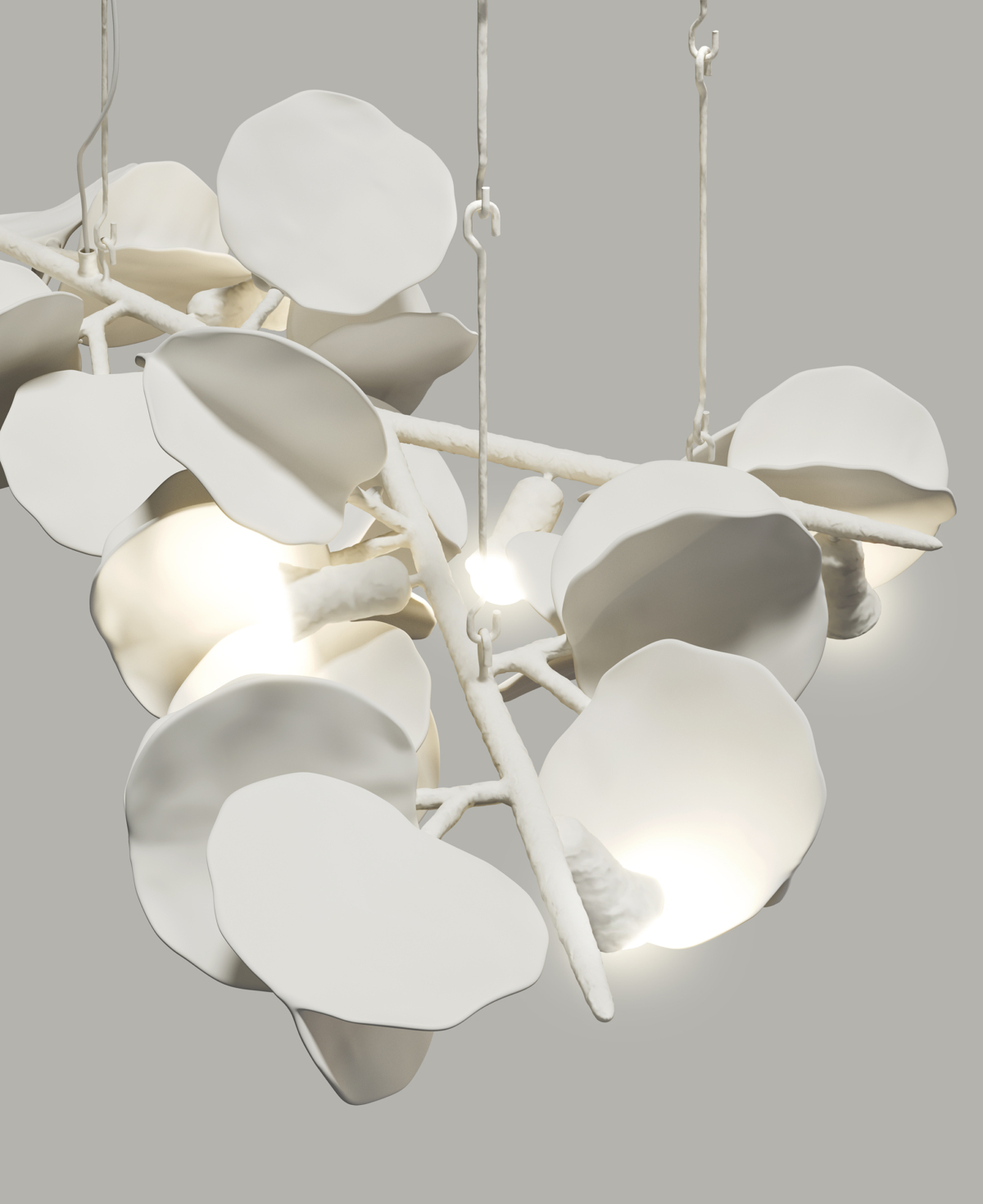 STUDIOTWENTYSEVEN • MOONPAPIER LONDON CHANDELIER BY OLGA ENGEL