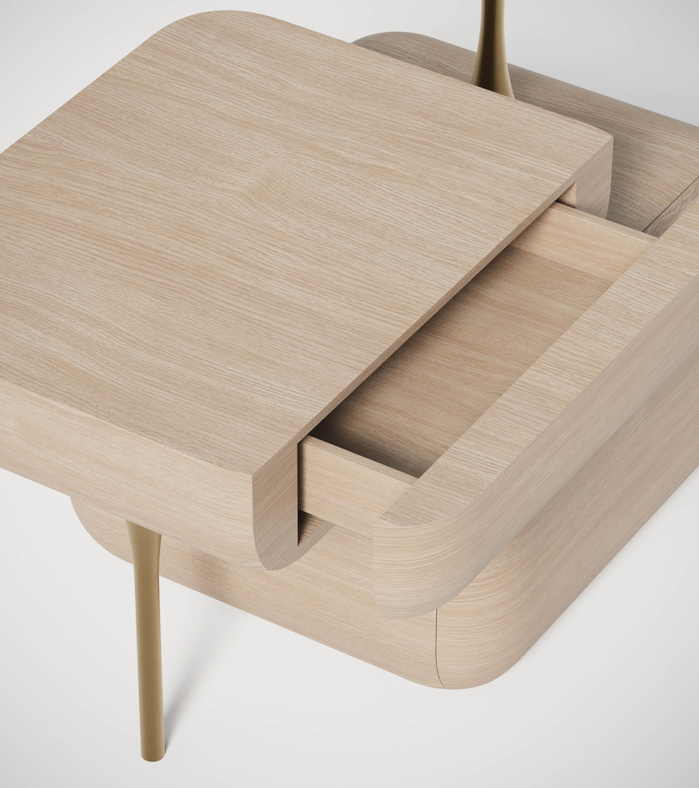 STUDIOTWENTYSEVEN • INFINITY BEDSIDE TABLE 02 BY EVA SZUMILAS